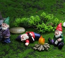 Sauf Gartenzwerge Besoffene Mini Zwerge 4er Set Gnome Zwerge Balkon Beet Deko