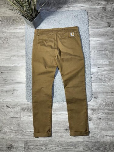 Men carhartt wip jeans - carhartt, brown