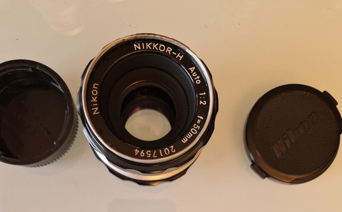 Nikon nikkor auto - nikkor-h, objektiv