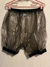 Transparente schwarze