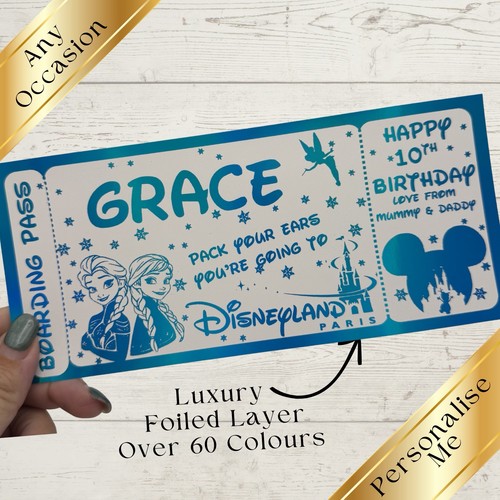 Disneyland paris gift ticket - gift,