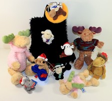 10x NICI Weihnachten Plüsch Nashorn Rentier Teddy Elch Schaf Rucksack Sammlung