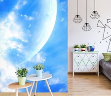 3D Blau Planet H4655 Tapete