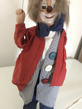 Marionette Clown Deko Puppe Harlekin
