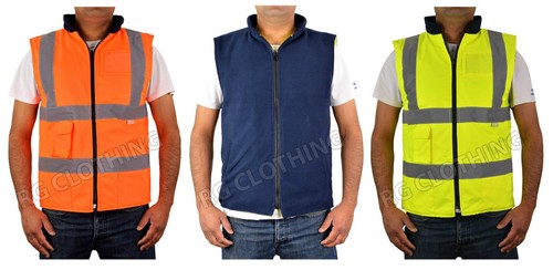 Vis warnschutz wende fleece - hi-vis,