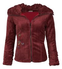 Boho Samtjacke Ethno Jacke mit