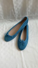 Türkis blaue Ballerinas von Hanna White in Größe 40