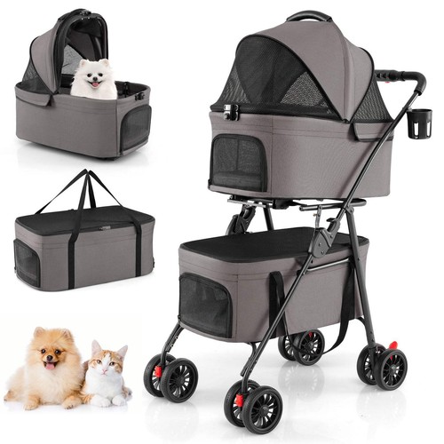Doppel haustier kinderwagen - doppel,