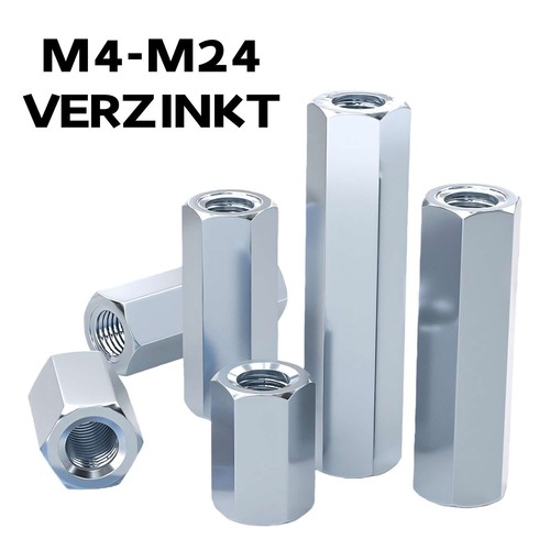Gewindemuffen m24 - -,