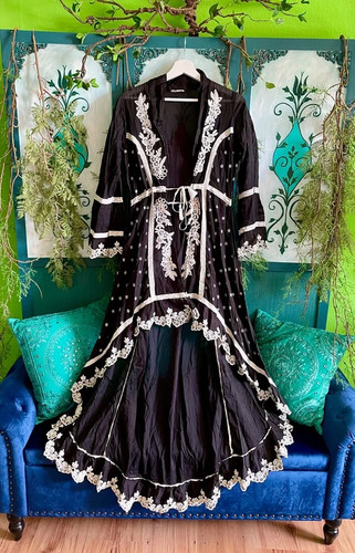 Jot boho kimono aus baumwolle - aus,