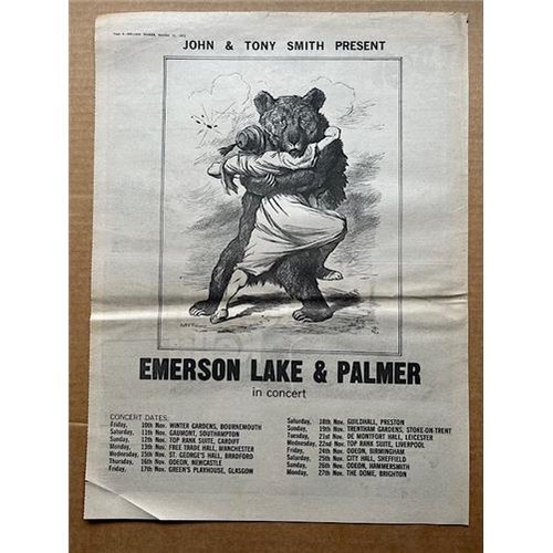 Emerson lake and palmer - and, 1972