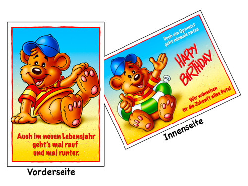 Geburtstagskarte xxl - geburtstagskarte,