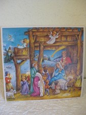 Adventskalender mit Glimmer