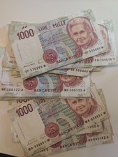 1000 lire mille italien - lire, mille,