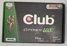 Club3D GeForce 6600 AGP Grafikkarte (nvidia, 256MB, retro, 2005, OVP)