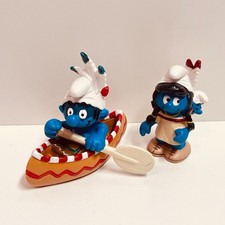 Schleich Schlümpfe 20549 Kanu