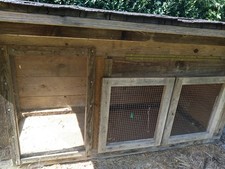 hasenstall kaninchenstall massiv für Außengelände