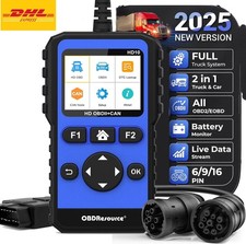 Für Iveco Heavy Truck Scanner Automobil werkzeug HD10 OBDII Code Reader