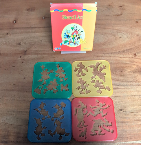 Tupperware stencil art - tupperware, disney