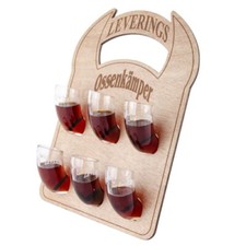 Ossenkämper Hornträger mit 6 St. 20ml Horngläsern