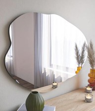 Wandspiegel   schwarz - 60x85x2,2 cm neu