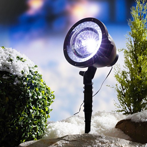 Led strahler schneeflocken - led,