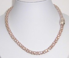 Halskette Collier goldfarbig