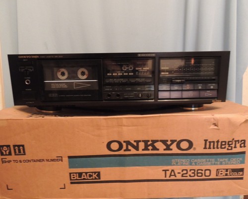 Onkyo tape deck stereo - onkyo, stereo-