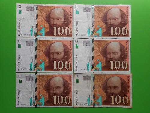 France 100 francs 1997 1998 - francs, 1997-1998