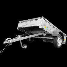 Anhänger mit Plane 750 kg