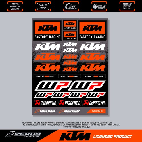 Ktm aufkleber motocross - aufkleber,,