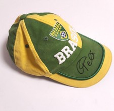 Pelé Autogramm - Basecap
