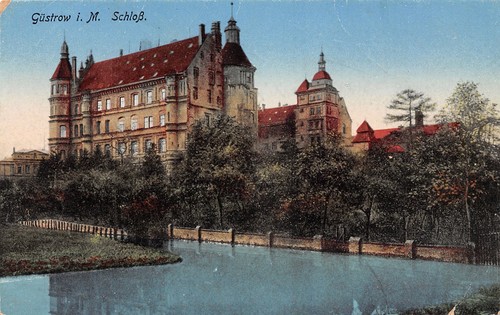 794445 schloß güstrow - güstrow, in
