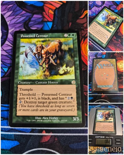 Mtg possessed centaur - possessed, 🟡