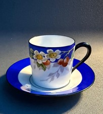 Mocca Gedeck Limoges France Mokkatasse Untertasse ca.1900