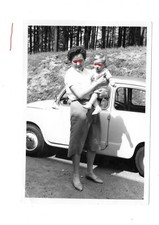 Frau mit kind vor - frau,