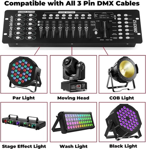 Dmx512 controller 192 - dj,