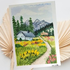 Landschaftsgemälde Original