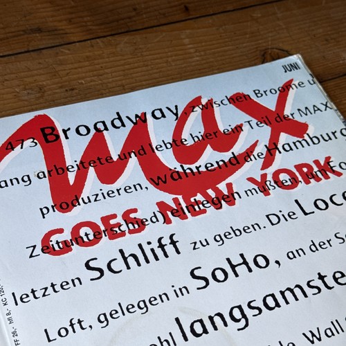 Max goes new york - -,