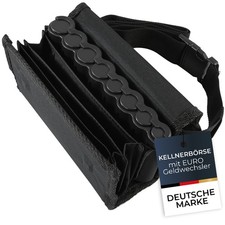 HMF Kellnertasche Kellnerbörse inkl. Geldwechsler Münzwechsler, Geldbörse