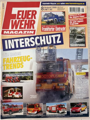 Feuerwehr magazin aug - feuerwehr, nr.8