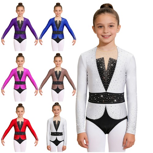 Mädchen gymnastik tanz trikot - gymnastik,