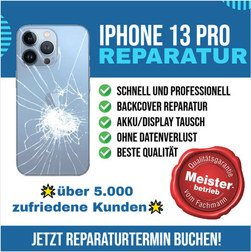 Iphone pro rückglas - 13,