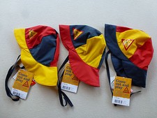 TELLS Kinder Regenmützen Südwester Regenhut Waldkinder tricolor Gr 52 54 56