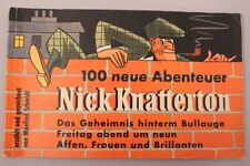 Nick Knatterton Meisterdetektiv 7 Folge Manfred Schmidt Comic 50er Abenteuer