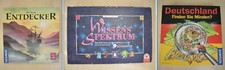 3x tolle Spiele im Set: Die neuen Entdecker Wissens Spektrum Deutschland Finden 