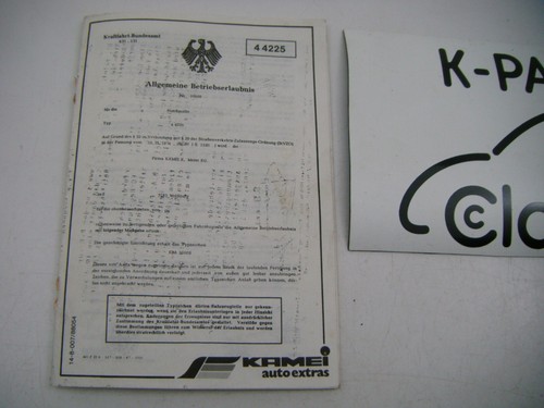 Betriebserlaubnis abe 35009 - betriebserlaubnis,