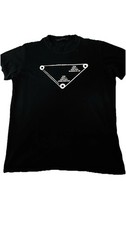 PRADA Black Printed T-Shirt