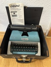 Lilliput Junior Schreibmaschine Rare 60s Germany Vintage 
