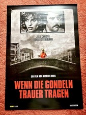 Wenn die Gondeln Trauer tragen Kinoplakat Poster A1, GEROLLT, Donald Sutherland